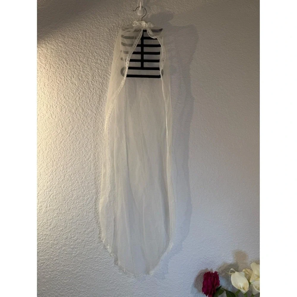 Girls White Communion Veil‎ 39